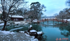 热河泉雪景