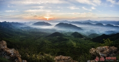 今早的双峰山