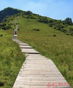 通往主峰