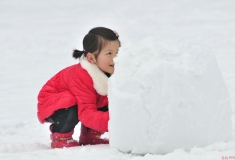 山庄戏雪-2015